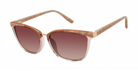 L.A.M.B. LA586 Sunglasses, Blush (BLS)