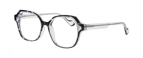 Face a Face WISPER 2 Eyeglasses, BLACK & PEARLY BLUE GRANIT