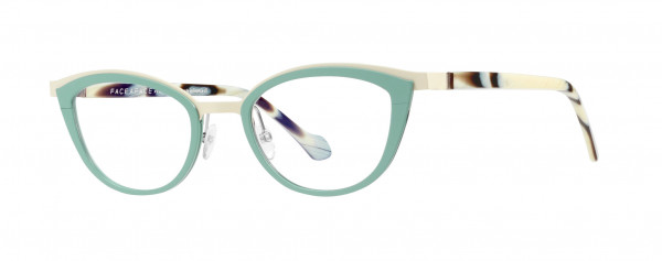 Face a Face AKIKO 1 Eyeglasses, BALTIC BLUE