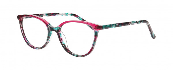 Nifties NI9499 Eyeglasses, AUBERGINE GRADIENT TRANSPARENT