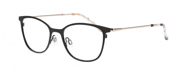 Nifties NI8527 Eyeglasses, BLACK DARK MATT