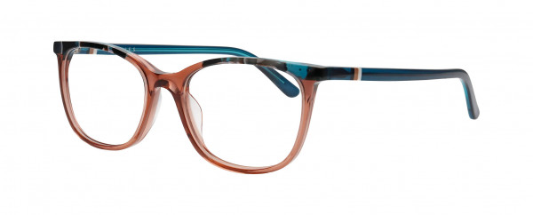 Nifties NI9487 Eyeglasses, HAVANA (BROWN) MEDIUM TRANSPARENT