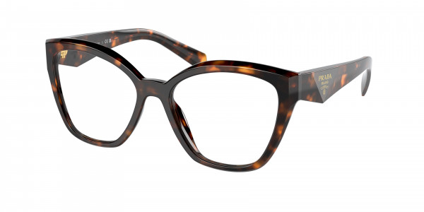 Prada PR 20ZV Eyeglasses, 10L1O1 HAVANA (BROWN)