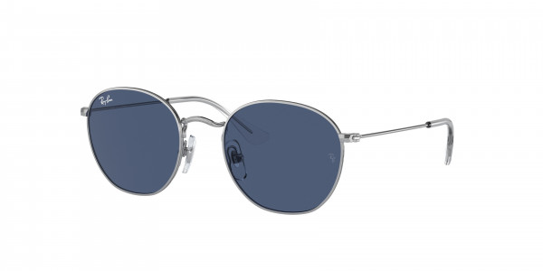 Ray-Ban Junior RJ9572S JUNIOR ROB Sunglasses, 212/80 JUNIOR ROB SILVER DARK BLUE (SILVER)