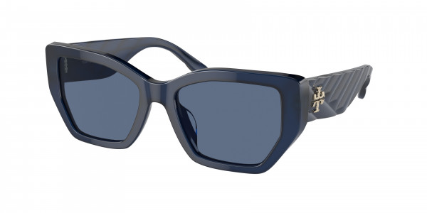 Tory Burch TY7187U Sunglasses, 194387 YELLOW DARK GREY (YELLOW)