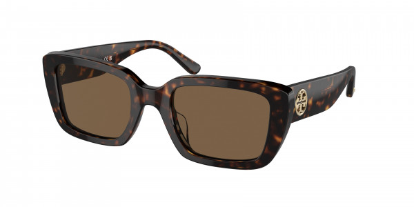 Tory Burch TY7190U Sunglasses, 172873 DARK TORTOISE ? (TORTOISE)