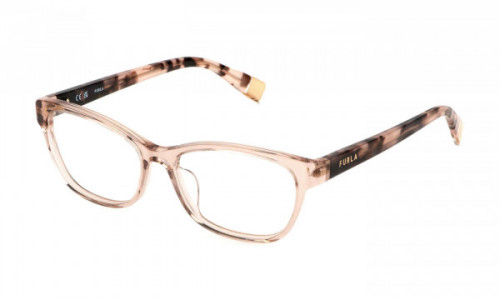 Furla VFU670 Eyeglasses, BEIGE (0913)