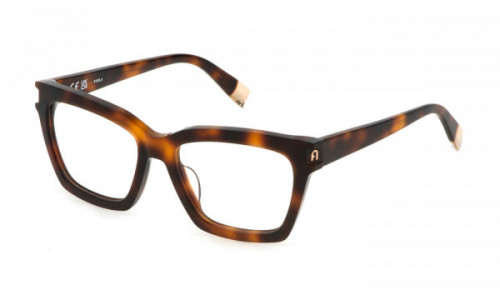 Furla VFU680V Eyeglasses, DARK HAVANA (0752)