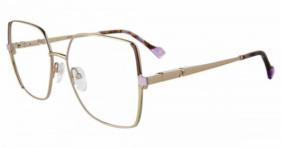 Yalea VYA088 Eyeglasses, CAMEL (08FE)