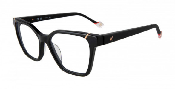 Yalea VYA096 Eyeglasses, BLACK (0700)