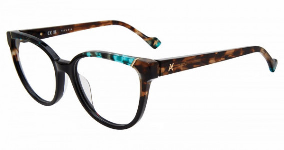 Yalea VYA097V Eyeglasses, BLACK (700Y)