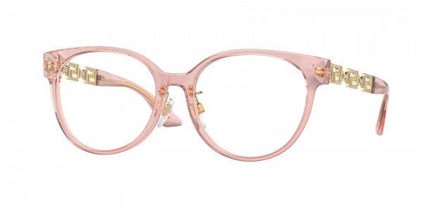 Versace VE3302D Eyeglasses, 108 DARK HAVANA (BROWN)
