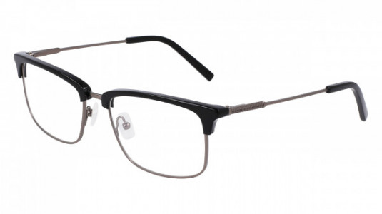 Marchon M-2028 Eyeglasses, (001) BLACK/MATTE GUN