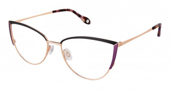 Fysh UK F-3713 Eyeglasses, M200-BLACK VIOLET