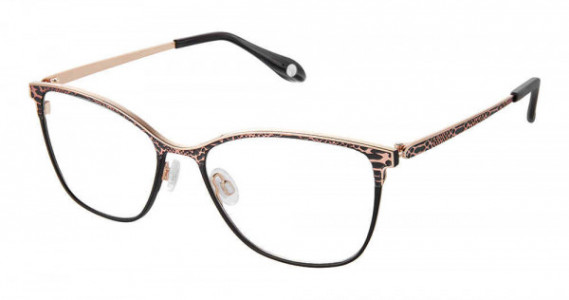 Fysh UK F-3712 Eyeglasses, M200-BLACK ROSE GOLD