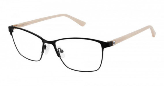 SuperFlex SF-1157T Eyeglasses, M100-BLACK CHAMPAGNE