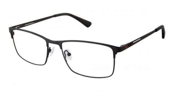 SuperFlex SF-1155T Eyeglasses, M100-BLACK RED