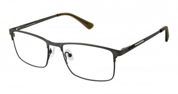 SuperFlex SF-1155T Eyeglasses, M116-KHAKI BLACK
