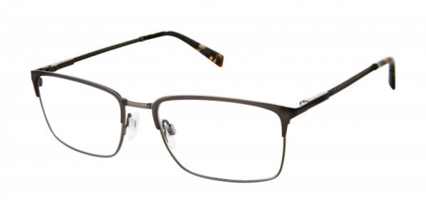 Buffalo BM526 Eyeglasses, Black/Gunmetal (BLK)