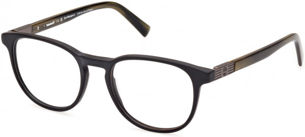 Timberland TB1804 Eyeglasses, 002 - Matte Black / Matte Black