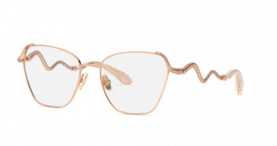 Roberto Cavalli VRC021M Eyeglasses, ROSE GOLD -0300