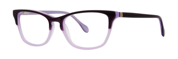 Lilly Pulitzer Girls Keegan Eyeglasses, Purple Flox