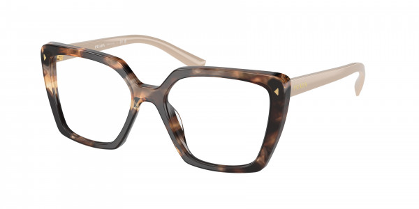 Prada PR 16ZVF Eyeglasses, 1AB1O1 BLACK