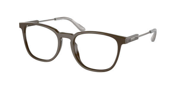 Prada PR 19ZV Eyeglasses, 11J1O1 BROWN