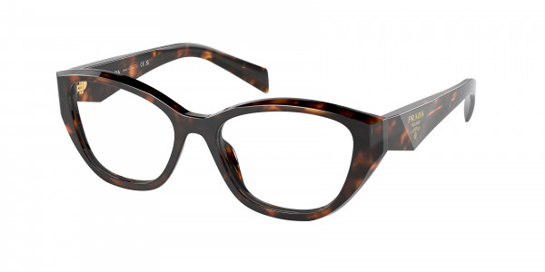 Prada PR 21ZVF Eyeglasses, 15L1O1 LODEN (BROWN)