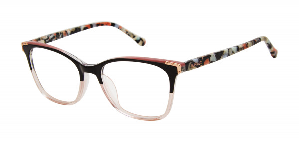 Buffalo BW031 Eyeglasses, Black/Blush (BLK)