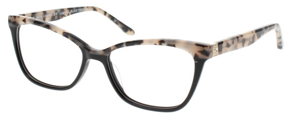 BCBGMAXAZRIA LYSANDRA Eyeglasses, Black Tortoise