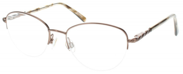 Ellen Tracy CAVAN Eyeglasses, Brown