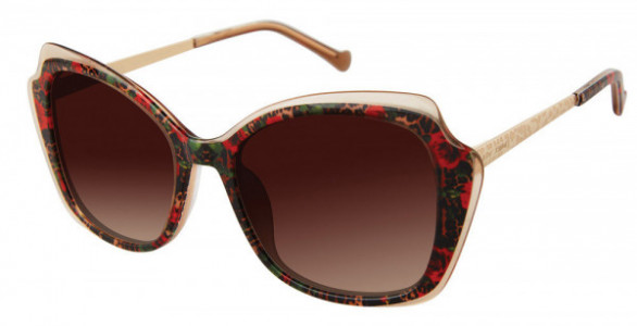 Betsey Johnson BET SMOKESHOW Sunglasses, brown