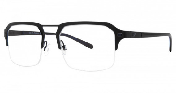 Randy Jackson Randy Jackson 1129 Eyeglasses, 172 BLACK/BLUE