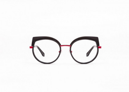 Mad In Italy Accademia Eyeglasses, C04 - Cyclamen & Green