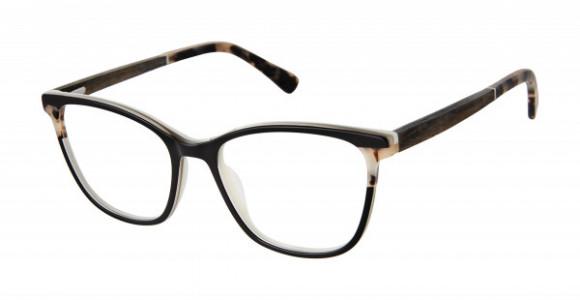 BOTANIQ BIO5009T Eyeglasses, Black / Blush (BLK)