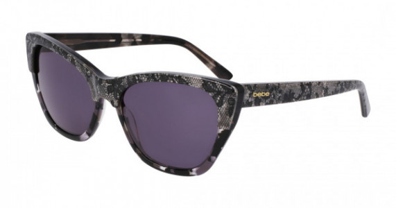 Bebe Eyes BB7254 Sunglasses, 001 Jet Lace