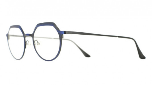 Vanni High Line V4243 Eyeglasses, shiny black and magenta