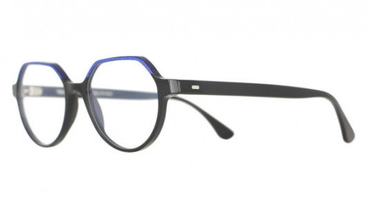 Vanni Pixel V1651 Eyeglasses, transparent grey / red micropixel