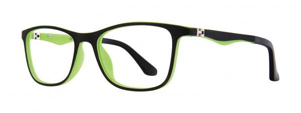 Kidco Jake Eyeglasses, Blk/Aqua