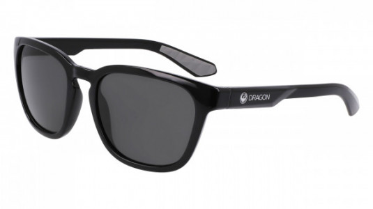 Dragon DR DUNE LL Sunglasses, (001) SHINY BLACK/ LL SMOKE