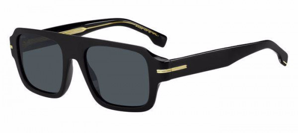 HUGO BOSS Black BOSS 1595/S Sunglasses, 0807 BLACK