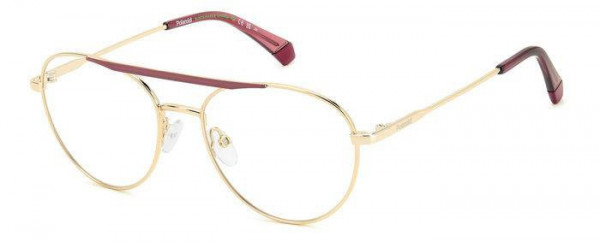 Polaroid Core PLD D513 Eyeglasses, 0EYR GOLD PINK