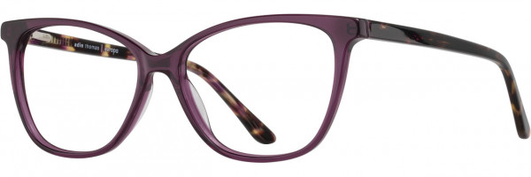 Adin Thomas Adin Thomas 614 Eyeglasses, 1 - Plum / Plum Tortoise