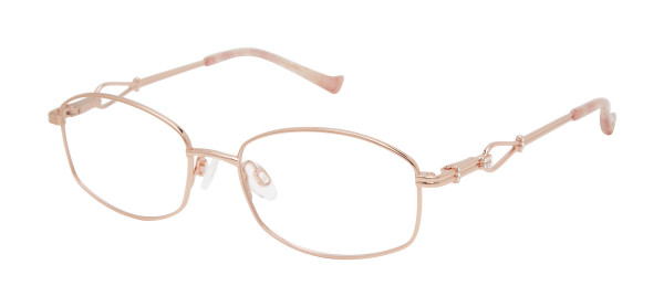 Tura R142 Eyeglasses, Brown Gold (BRN)