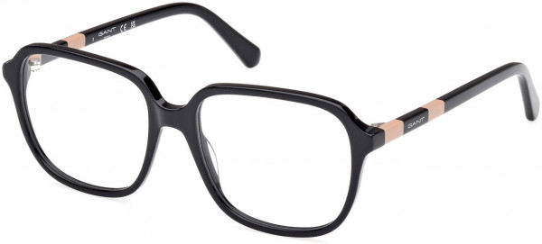 Gant GA4155 Eyeglasses, 001 - Shiny Black / Shiny Black