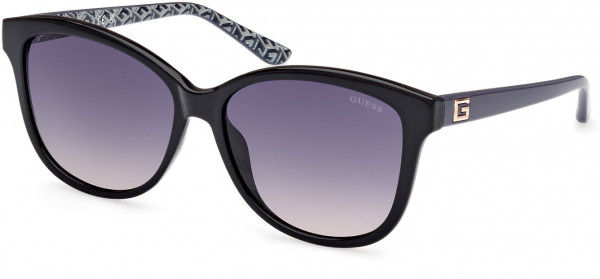 Guess GU7920 Sunglasses, 52P - Dark Havana / Shiny White