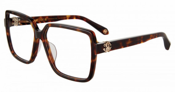 Roberto Cavalli VRC050M Eyeglasses, BROWN/YELLOW HAV (0743)