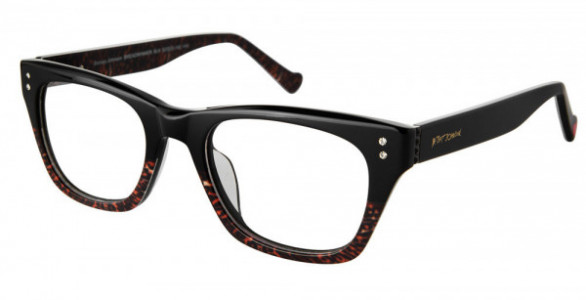 Betsey Johnson BET BREADWINNER Eyeglasses, black