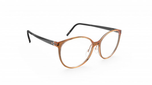 Silhouette Vivid Sky FR Full Rim 1613 Eyeglasses, 2530 Illuming Tangerine
